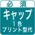 オリジナルキャップ・プリント型代