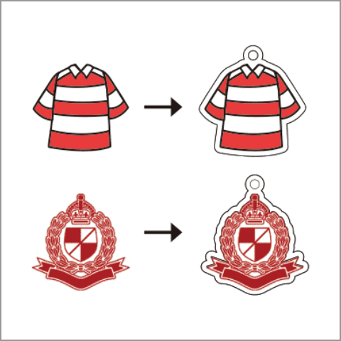 アクリルジオラマスタンド