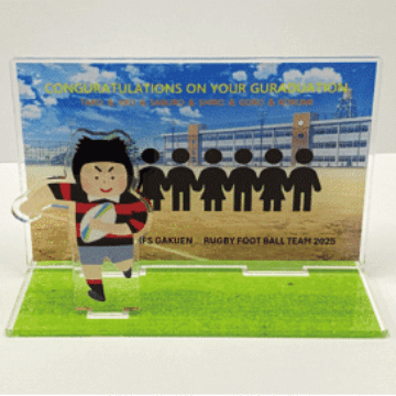 アクリルジオラマスタンド