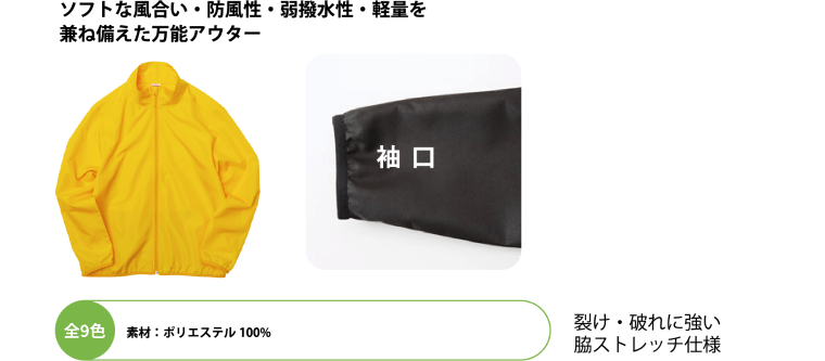 ウェア紹介画像
